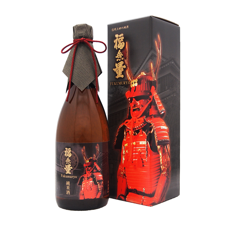 福無量 純米酒「真田幸村 甲冑ラベル」720ml